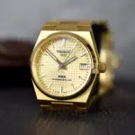 Tissot PRX Powermatic 80 Gold Watch - Image 3