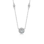 Elegant Solitaire Necklace