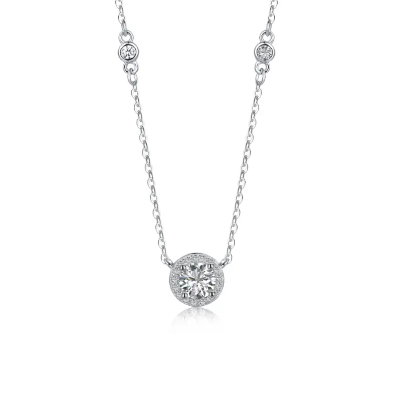 Elegant Solitaire Necklace
