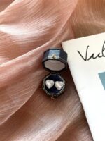 Sparkling Heart Solitaire Earrings - Image 7