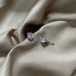Brilliance Solitaire Zircon Earrings - Image 2