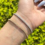 Golden Luminescence Tennis Bracelet - Image 2