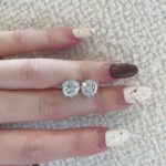 Brilliance Solitaire Zircon Earrings - Image 3