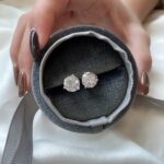 Brilliance Solitaire Zircon Earrings - Image 4