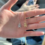 Golden Gleam Teddy Bear Pendant Necklace - Image 4