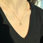 Golden Gleam Teddy Bear Pendant Necklace - Image 5