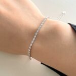 Elegant Infinity Silver Bracelet - Image 3