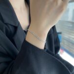 Elegant Infinity Silver Bracelet - Image 4