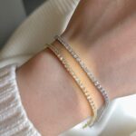 Golden Luminescence Tennis Bracelet - Image 9