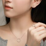 Celestial Halo Pendant Necklace - Image 3