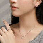 Celestial Halo Pendant Necklace - Image 4