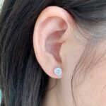 Classic Radiance Round-Cut Stud Earrings - Image 8