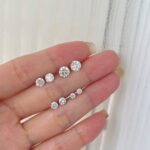 Classic Radiance Round-Cut Stud Earrings - Image 9