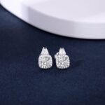 Lustrous Pearl and Zircon Stud Earrings - Image 5