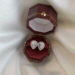 Elegant Pear Drop Stud Earrings - Image 5