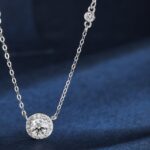 Elegant Solitaire Necklace - Image 3