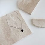 Black Clover Zircon Pendant Necklace - Image 6