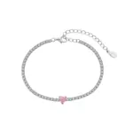 Elegance Luminance Silver Bracelet