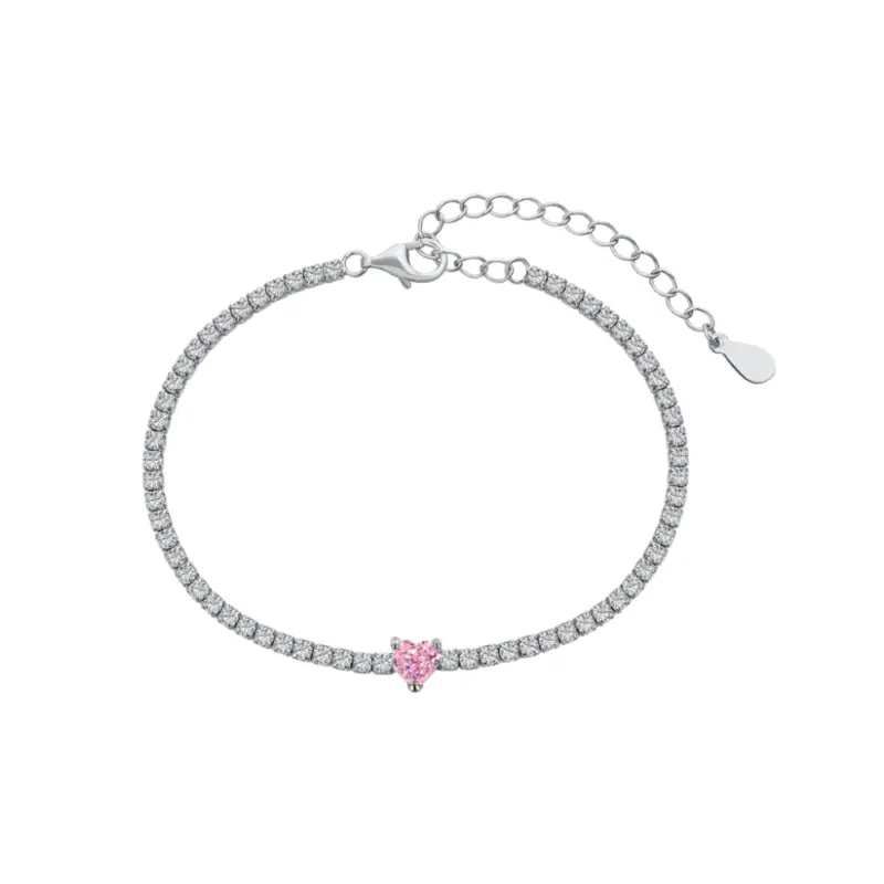 Elegance Luminance Silver Bracelet