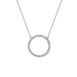 Celestial Halo Pendant Necklace