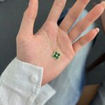 Emerald Enchantment Clover Necklace - Image 5