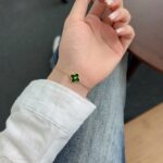 Lucky Clover Enamel Charm Bracelet - Image 7
