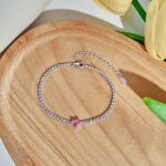 Elegance Luminance Silver Bracelet - Image 4