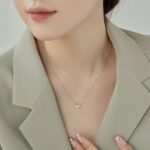 Cherished Affection Dual-Tone Heart Pendant - Image 3