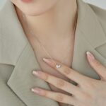 Luminous Embrace Silver Necklace - Image 3