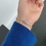 Elegant Radiance Silver Tennis Bracelet - Image 5