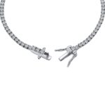 Elegant Radiance Silver Tennis Bracelet - Image 8