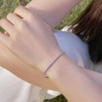 Elegant Radiance Silver Tennis Bracelet - Image 9