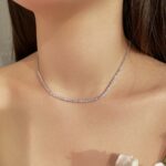 Luminous Elegance Tennis Necklace - Image 4