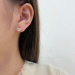 Brilliance Solitaire Zircon Earrings - Image 7