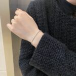 Elegant Infinity Silver Bracelet - Image 8