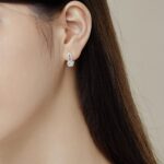 Elegant Solitaire Drop Earrings - Image 6
