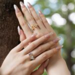 Initial E Heart Ring - 925 Sterling Silver - Image 7