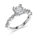 Cushion Radiance 925 Sterling Silver Ring - Image 2