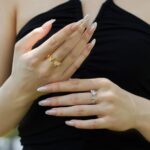 Initial V Heart Ring - 925 Sterling Silver - Image 7