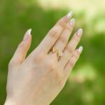 Initial V Heart Ring - 925 Sterling Silver - Image 5