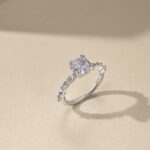 Cushion Radiance 925 Sterling Silver Ring - Image 8