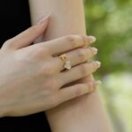 Initial K Heart Ring - 925 Sterling Silver - Image 7