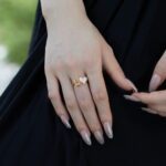 Initial L Heart Ring - 925 Sterling Silver - Image 3