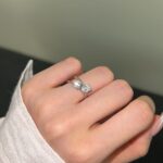 Double Solitaire 925 Sterling Silver Ring Set - Image 6