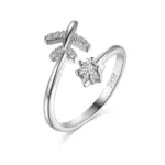 Fly High Airplane Ring 925 Sterling Silver