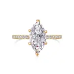 Marquise-Cut Starlight Ring