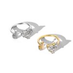 Initial J Heart Ring - 925 Sterling Silver - Image 2