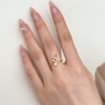 Fly High Airplane Ring 925 Sterling Silver (Gold) - Image 6