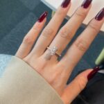Marquise-Cut Starlight Ring - 925 Sterling Silver - Image 5