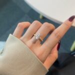 Marquise-Cut Starlight Ring - 925 Sterling Silver - Image 3